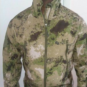 Camouflage waterproof hoodie Jacket